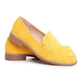 SEA Chaussures en daim jaune pour femme T366 SEA Chaussures en daim jaune pour femme T366