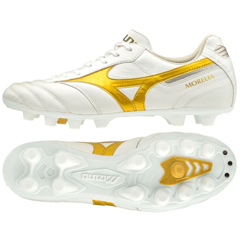 Chaussures de football Mizuno Morelia Ii Elite M P1GA200350 multicolore blanc