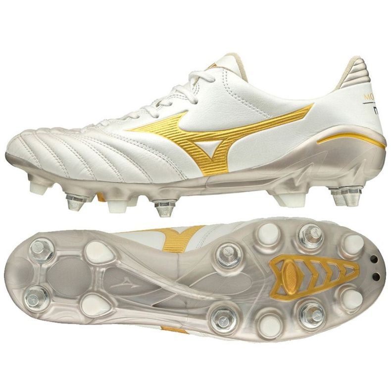 Mizuno Morelia Neo Ii Sg M P1GC205350 chaussures de football multicolore blanc