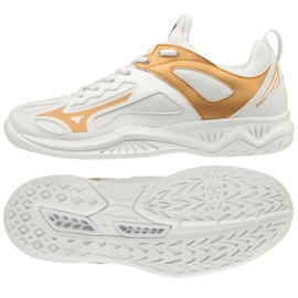 Mizuno Ghost Shadow W X1GB198052 chaussures de volley-ball multicolore blanc