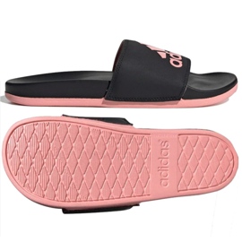 Chaussons Adidas Adilette Comfort EG1866 le noir Chaussons Adidas Adilette Comfort EG1866 le noir