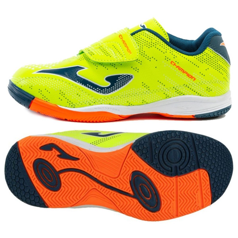 Chaussures indoor Joma Champion Jr 2011 In Jr CHJS.2011.IN multicolore jaune