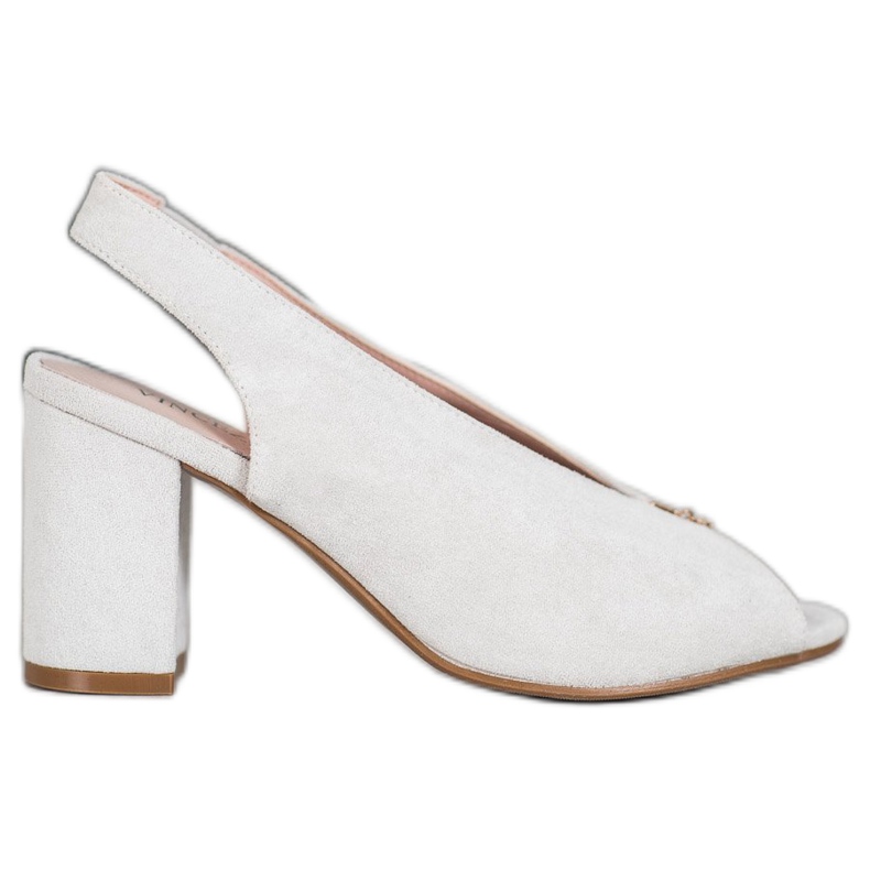 Chaussures élégantes sur un poteau VINCEZA argent Chaussures élégantes sur un poteau VINCEZA argent