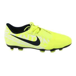 Chaussures de football Nike Phantom Venom Academy Fg Jr AO0362-717 jaune