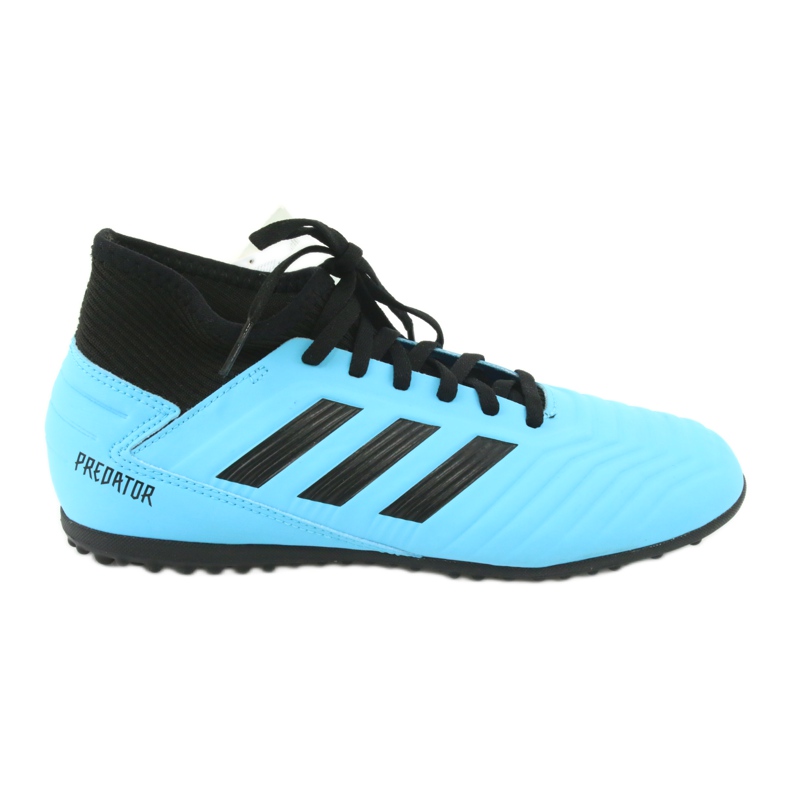 Chaussures de foot Adidas Predator 19.3 Tf Jr G25803 bleu