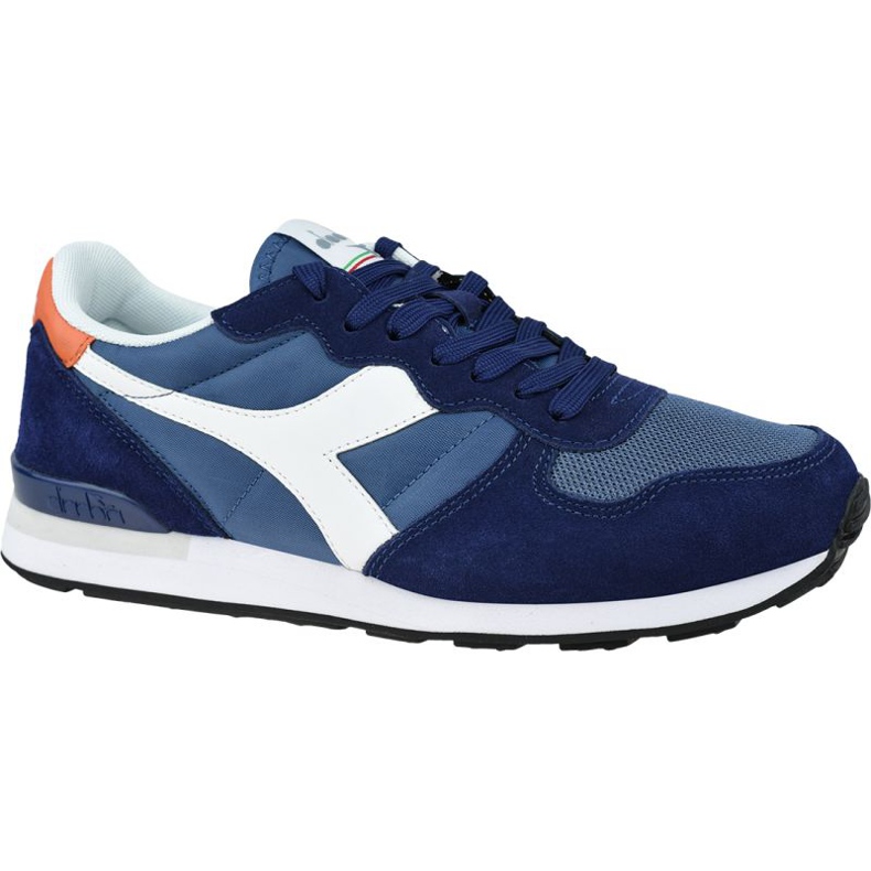 Chaussures Diadora Camaro M 501-159886-01-C8559 blanche bleu Chaussures Diadora Camaro M 501-159886-01-C8559 blanche bleu