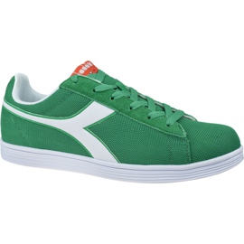 Chaussures Diadora Court Fly M 101-175743-01-70297 blanc vert