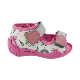 Chaussures pour enfants Befado 242P100 rose gris