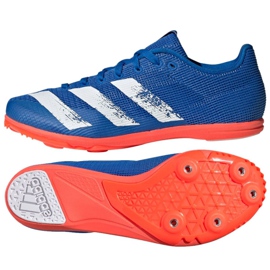 Chaussures Adidas allroundstar Jr EG1207 blanche bleu Chaussures Adidas allroundstar Jr EG1207 blanche bleu