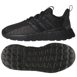Chaussures Adidas Qusetar Flow Jr G26774 noir