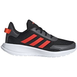 Chaussures Adidas Tensaur Run K Jr EG4124 noir orange