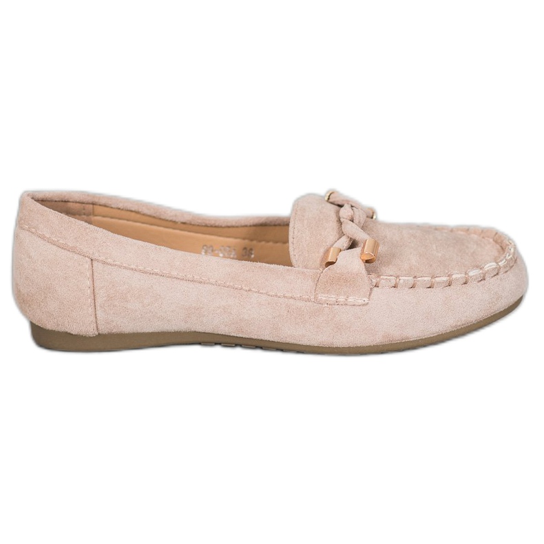 Nio Nio Mocassins en daim élégants brun