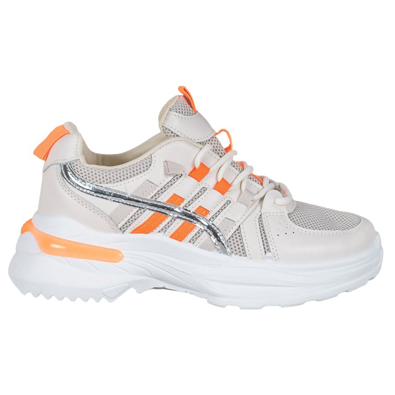 SHELOVET Chaussures de sport à la mode sur la plate-forme multicolore