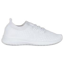 SHELOVET Chaussures de sport ajourées blanc