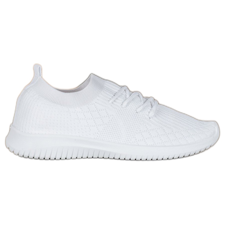 SHELOVET Chaussures de sport ajourées blanche