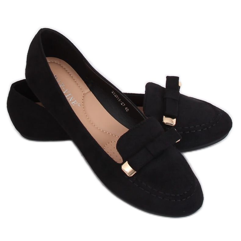 Mocassins femme noirs 2S2018-27 Noir le noir