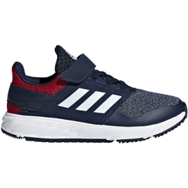 Chaussures adidas FortaFaito El K Jr F34122 bleu marine