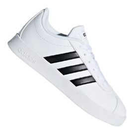 Chaussures Adidas Vl Court 2.0 Jr DB1831 blanche Chaussures Adidas Vl Court 2.0 Jr DB1831 blanche