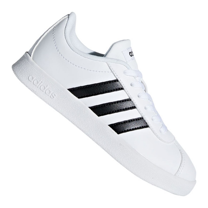 Chaussures Adidas Vl Court 2.0 Jr DB1831 blanche Chaussures Adidas Vl Court 2.0 Jr DB1831 blanche