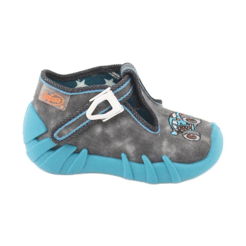 Chaussures pour enfants Befado 110P314 bleu gris