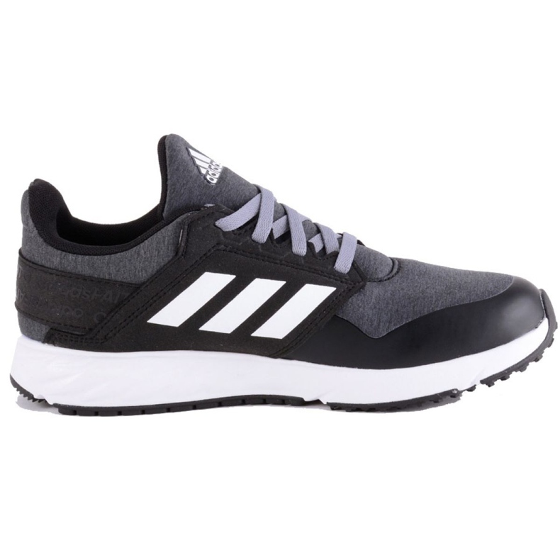 Chaussures Adidas FortaFaito Jr FV6118 le noir gris