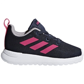 Chaussures adidas Lite Racer Cln K Jr BB7053 bleu marine rose