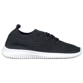 SHELOVET Chaussures de sport ajourées noir
