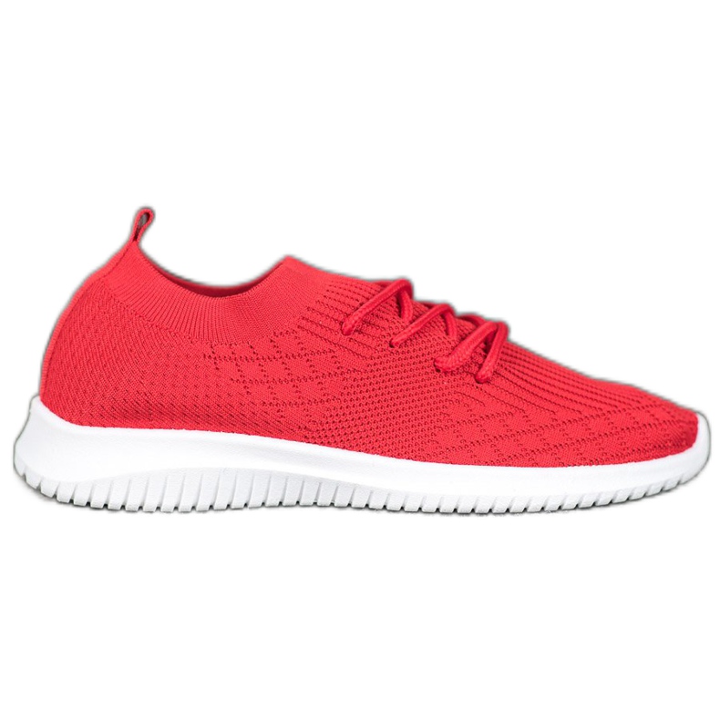 SHELOVET Chaussures de sport ajourées rouge