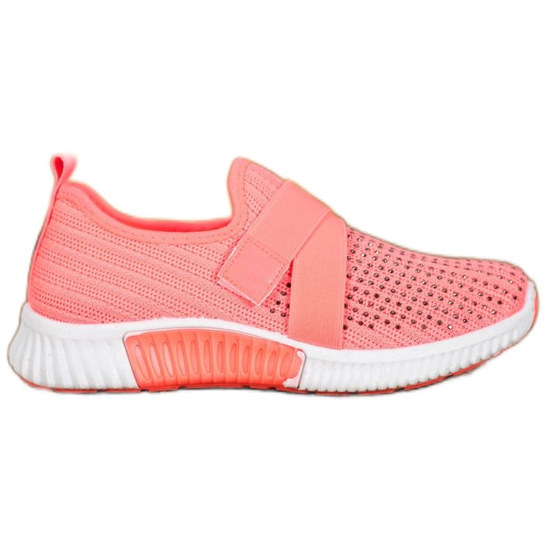 SHELOVET Slipons Roses Avec Cristaux multicolore SHELOVET Slipons Roses Avec Cristaux multicolore