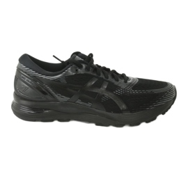 Chaussures de course Asics Gel-Nimbus 21 M 1011A169-004 noir gris