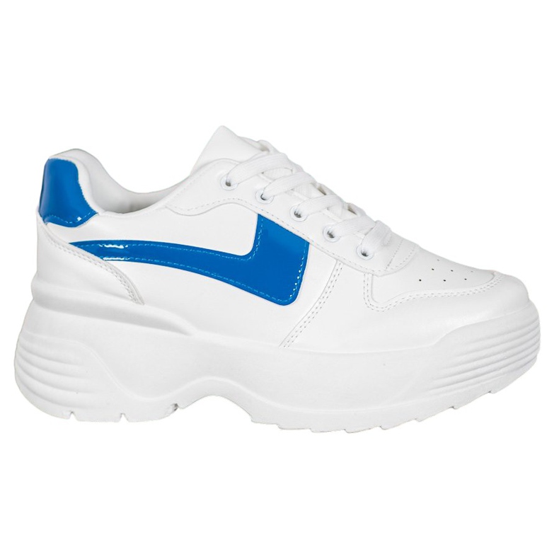 Kylie Baskets sur la plate-forme blanche