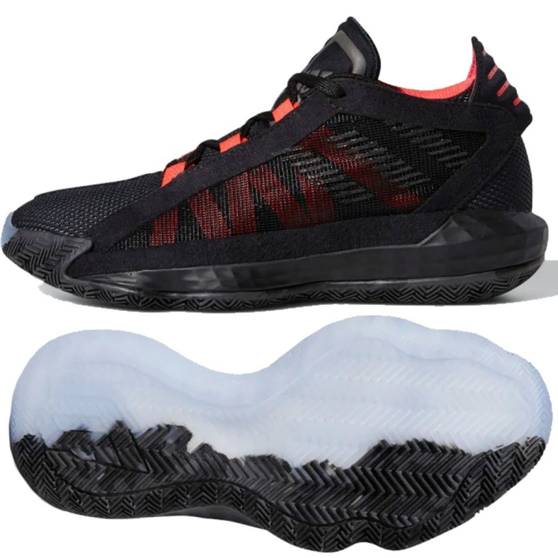 Chaussures Adidas Jr Dame 6 J EH2791 multicolore le noir