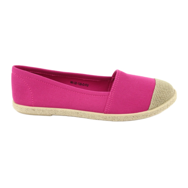 Wishot 32-130 ballerines espadrilles rose Wishot 32-130 ballerines espadrilles rose