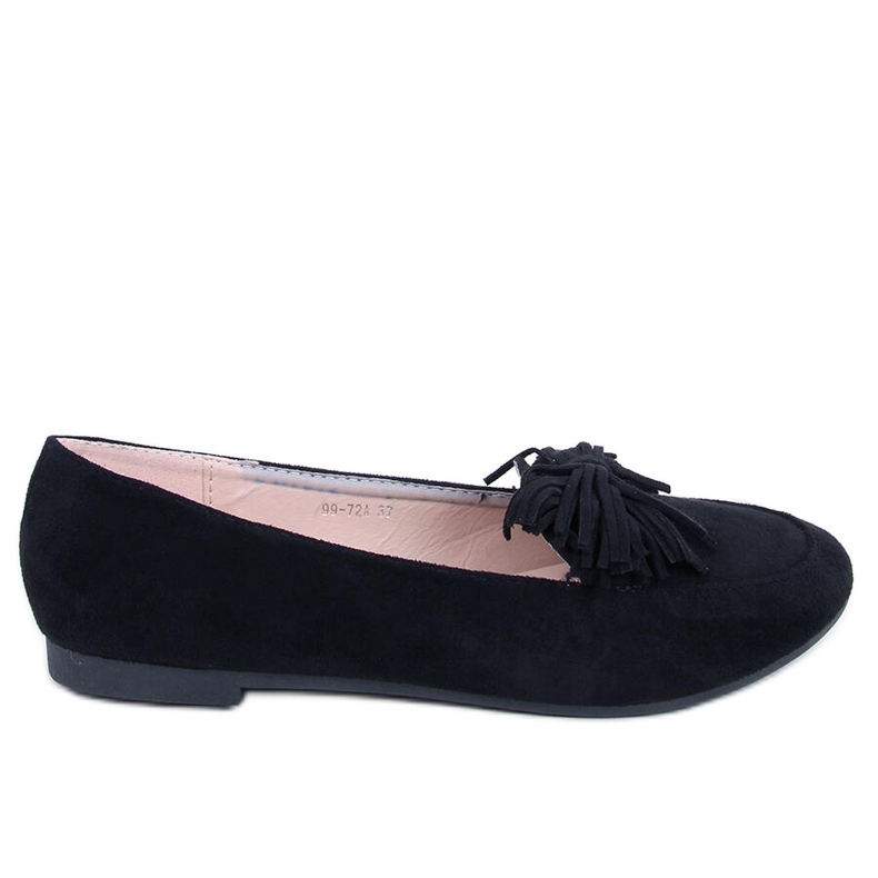 Mocassins femme noirs 99-72A Noir le noir