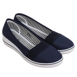 Ballerines bleu marine S81B001 Bleu