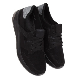 Chaussures de sport noires C8131 Negro le noir
