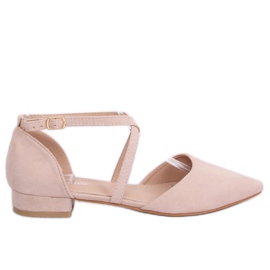 Ballerines coupe beige S-880 Beige Ballerines coupe beige S-880 Beige