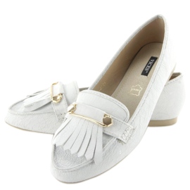 Mocassins vintage blanc 3052 White II Quality