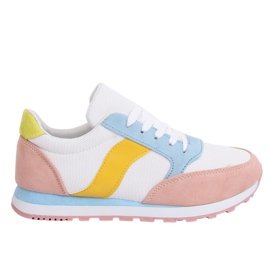 Chaussures de sport multicolores BL191P Blanc