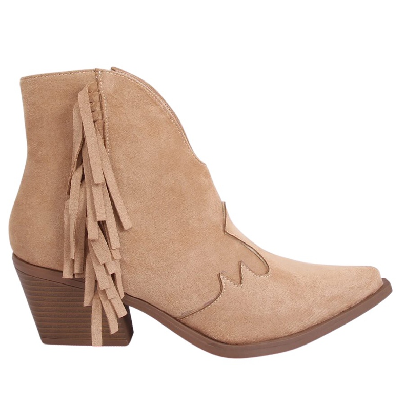 Santiags femme beiges NC999 Beige