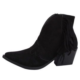 Bottes de cowboy noires pour femmes NC999 Noir