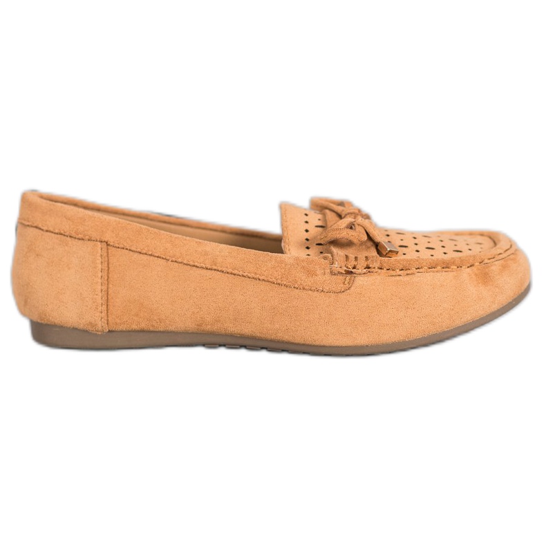 Cm Paris Mocassins Avec Un Noeud brun