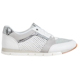 Kylie Chaussures de sport ajourées blanc