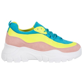 SHELOVET Baskets colorées multicolore