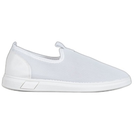 SHELOVET Chaussures de sport aérées blanc