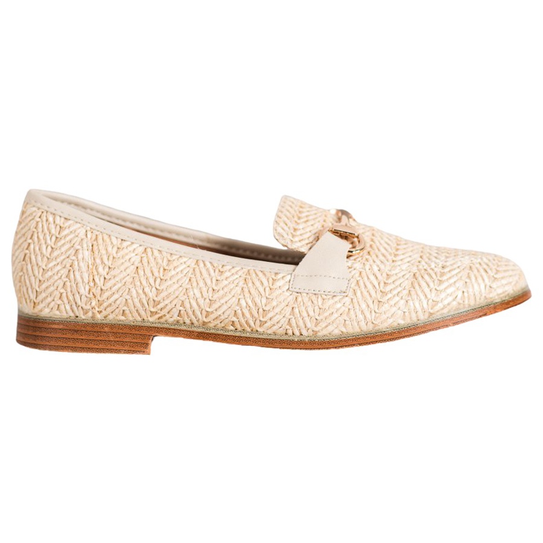 Seastar Mocassins en paille brun