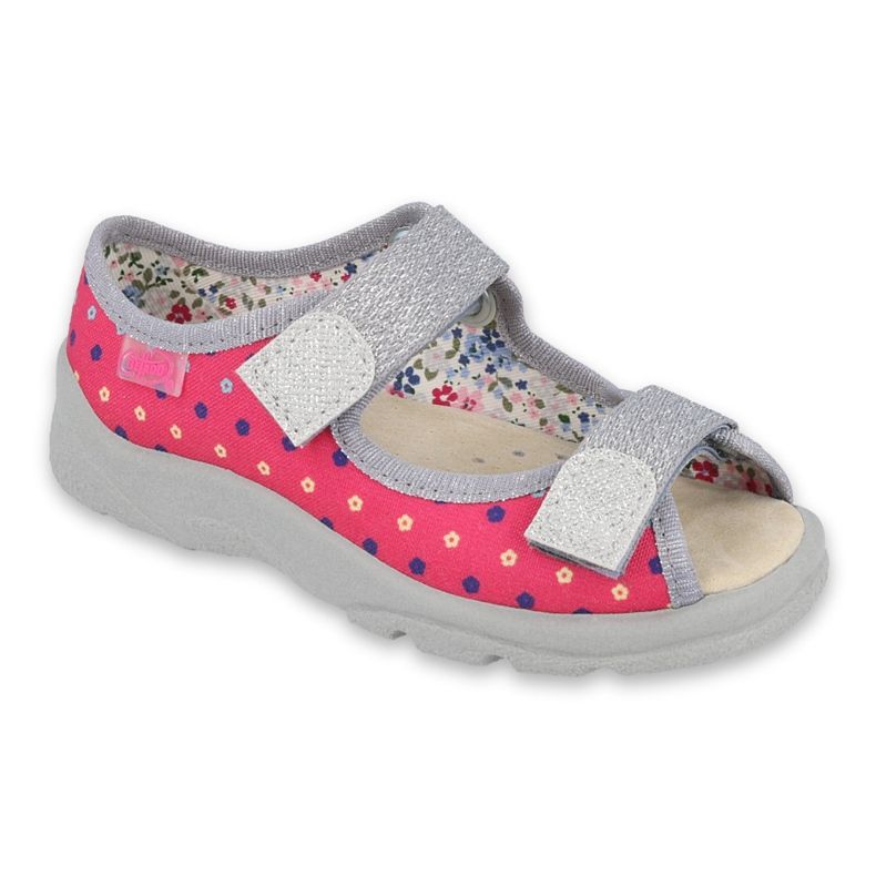 Chaussures enfant Befado 869X138 rose gris