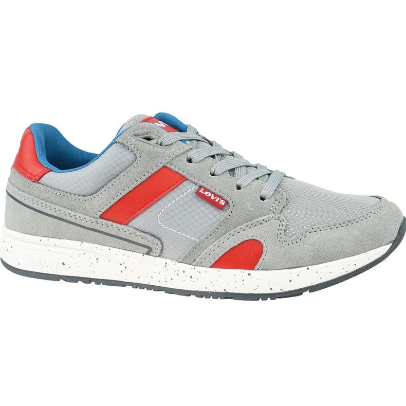 Chaussures Levi's Sutter M 229803-958-54 rouge multicolore gris Chaussures Levi's Sutter M 229803-958-54 rouge multicolore gris