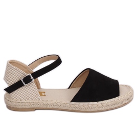 Noir BB28P Espadrilles noires brun