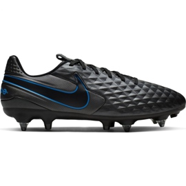 Nike Tiempo Legend 8 Academy Sg Pro Ac M AT6014 004 chaussures de football noir noir